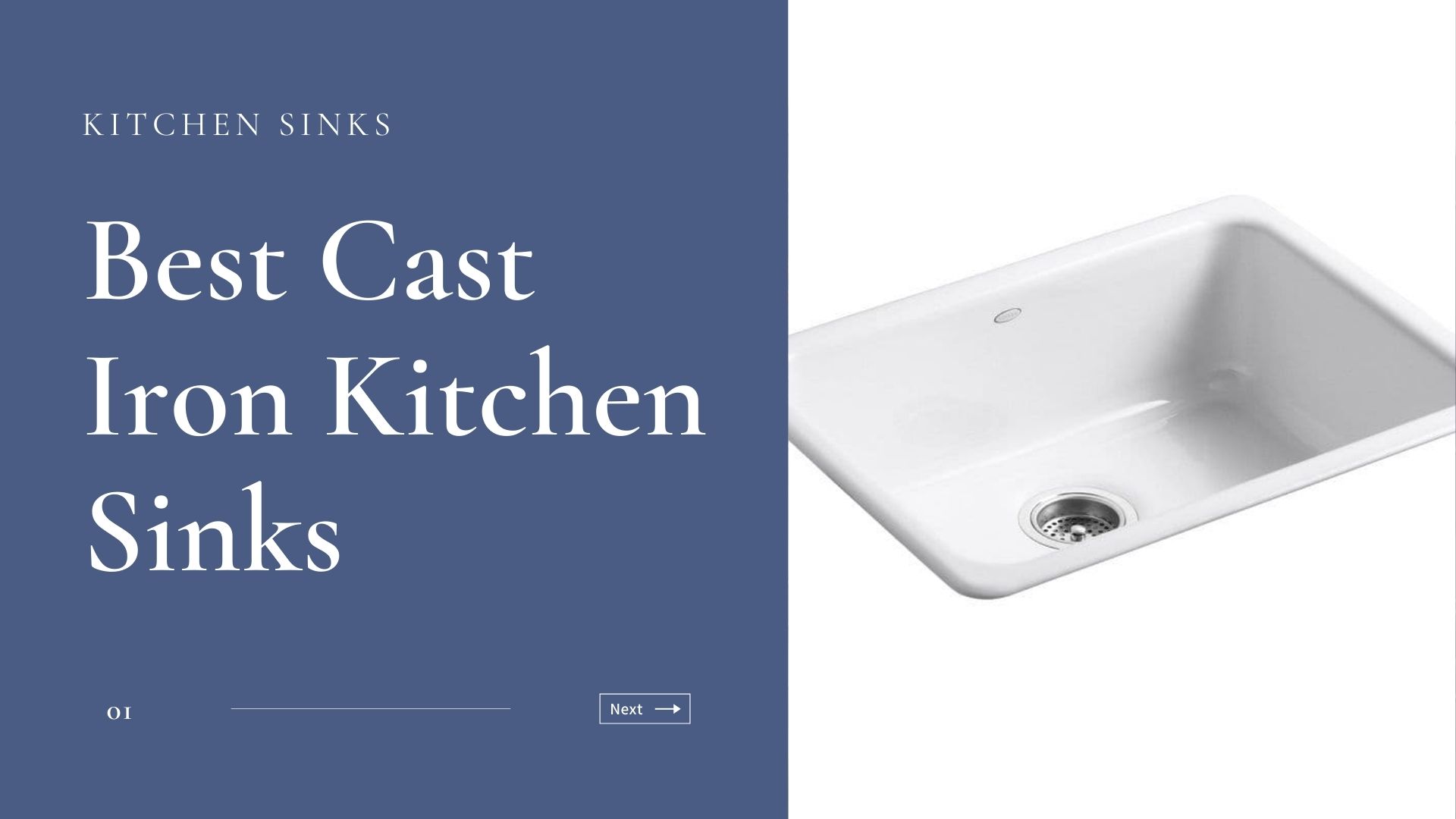 best cast iron kitchen sink 2024