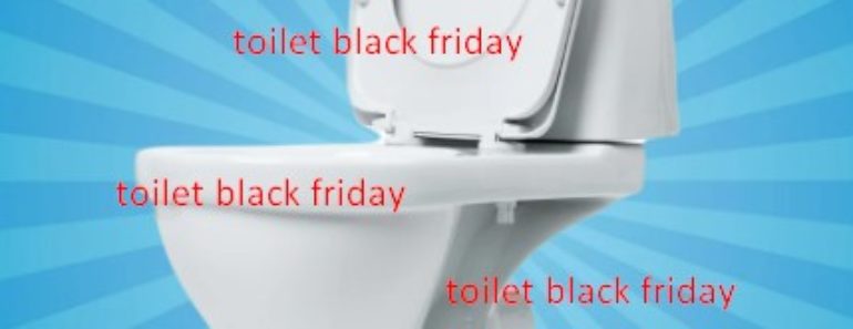 The Toilet Black Friday Deals and Sale in 2023