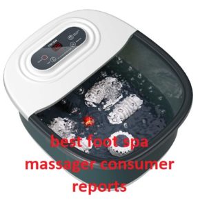 best foot spa massager consumer reports